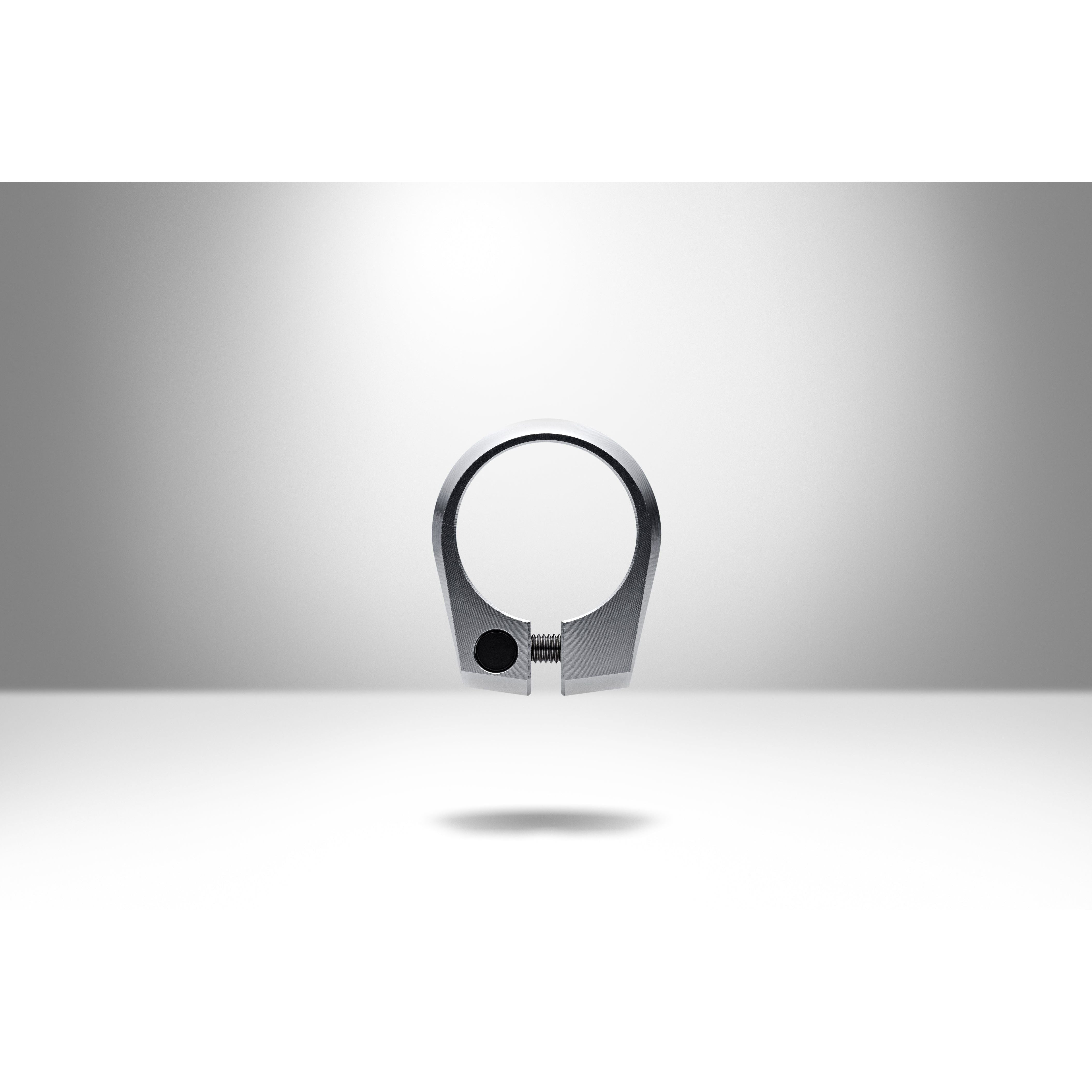 Title MTB Clamp Seat Clamp Chrome