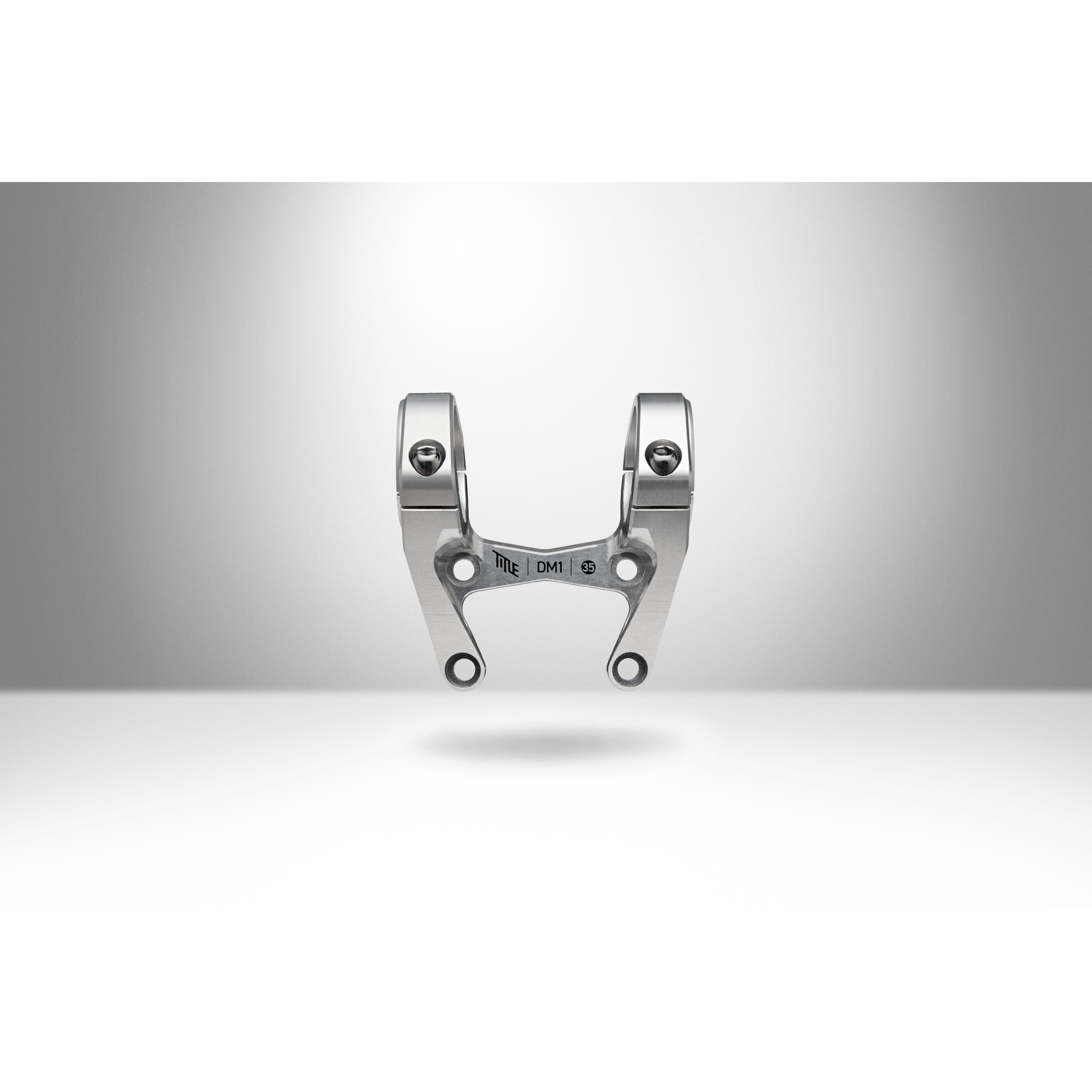 Title MTB DM1 Chrome direct mount stem mountain bike stem polished silver finish