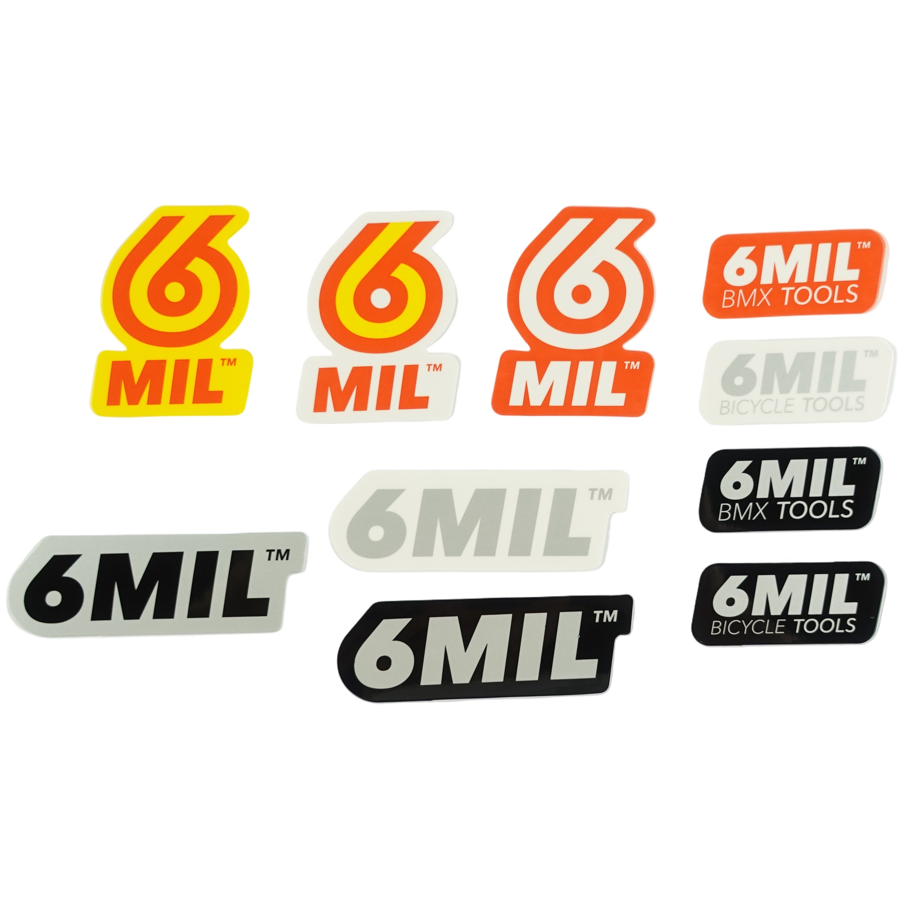 6Mil Ps-01 Promo Sticker Set