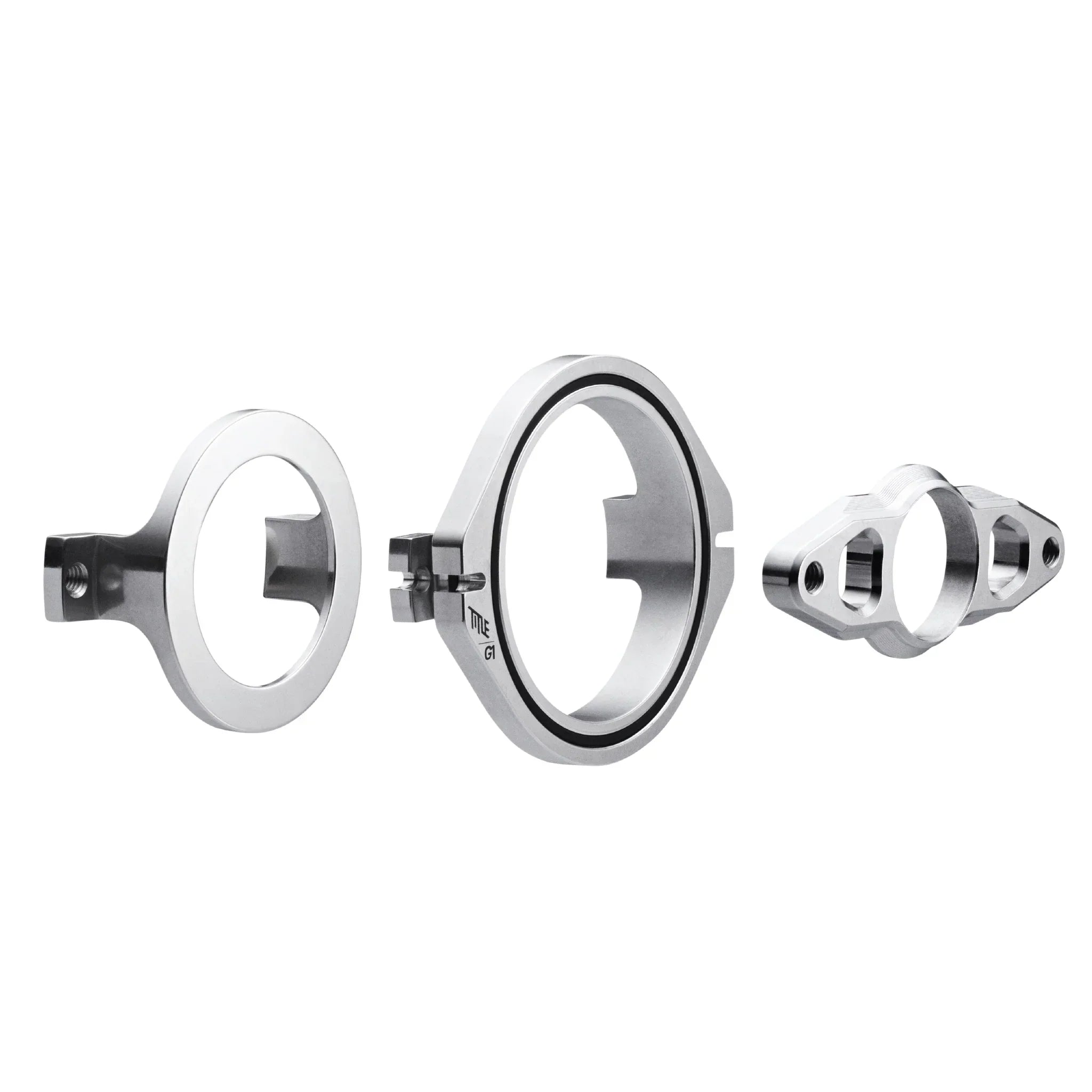 Title MTB G1 Gyro Brake System Chrome (3Pcs)