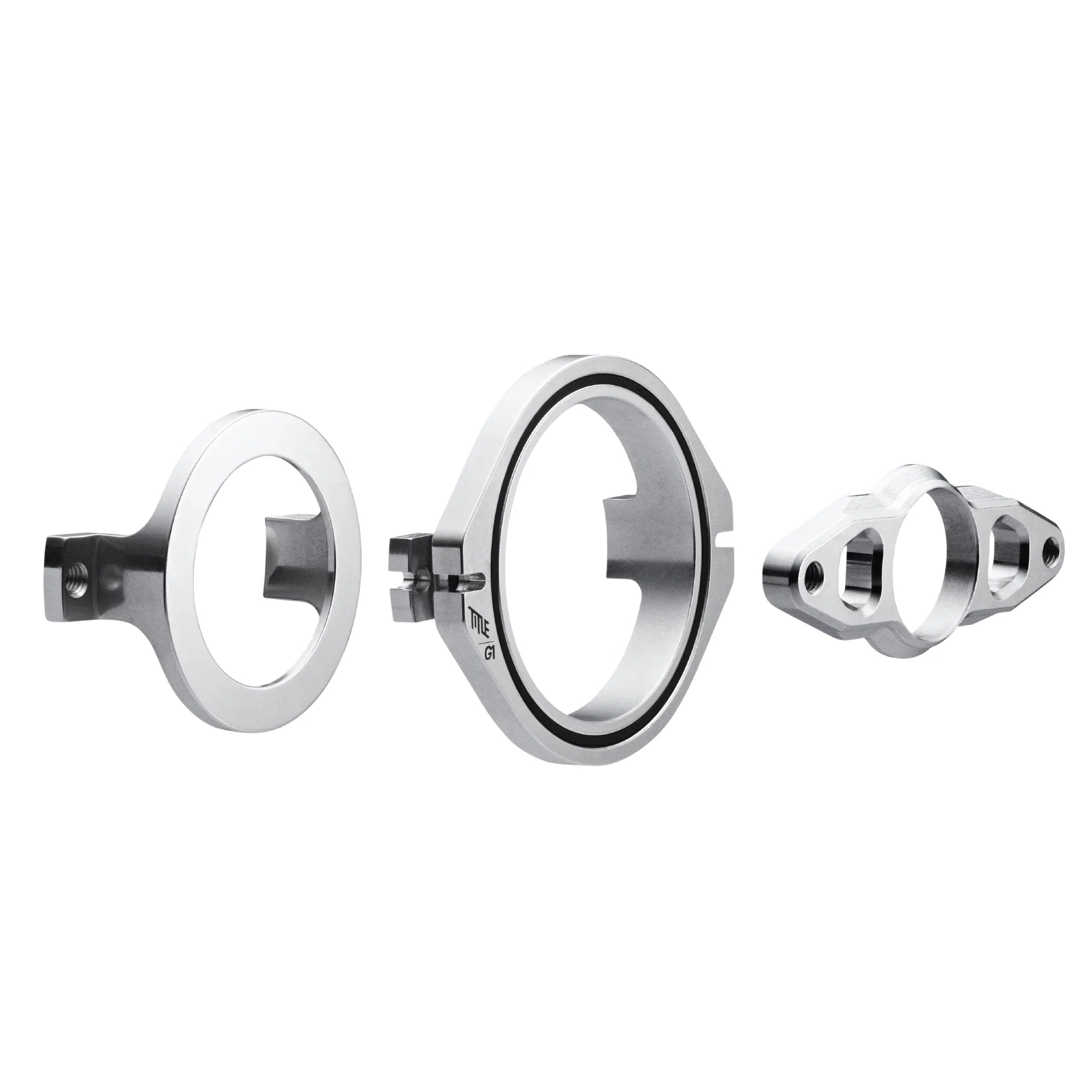 Title MTB G1 Gyro Brake System Chrome (3Pcs)