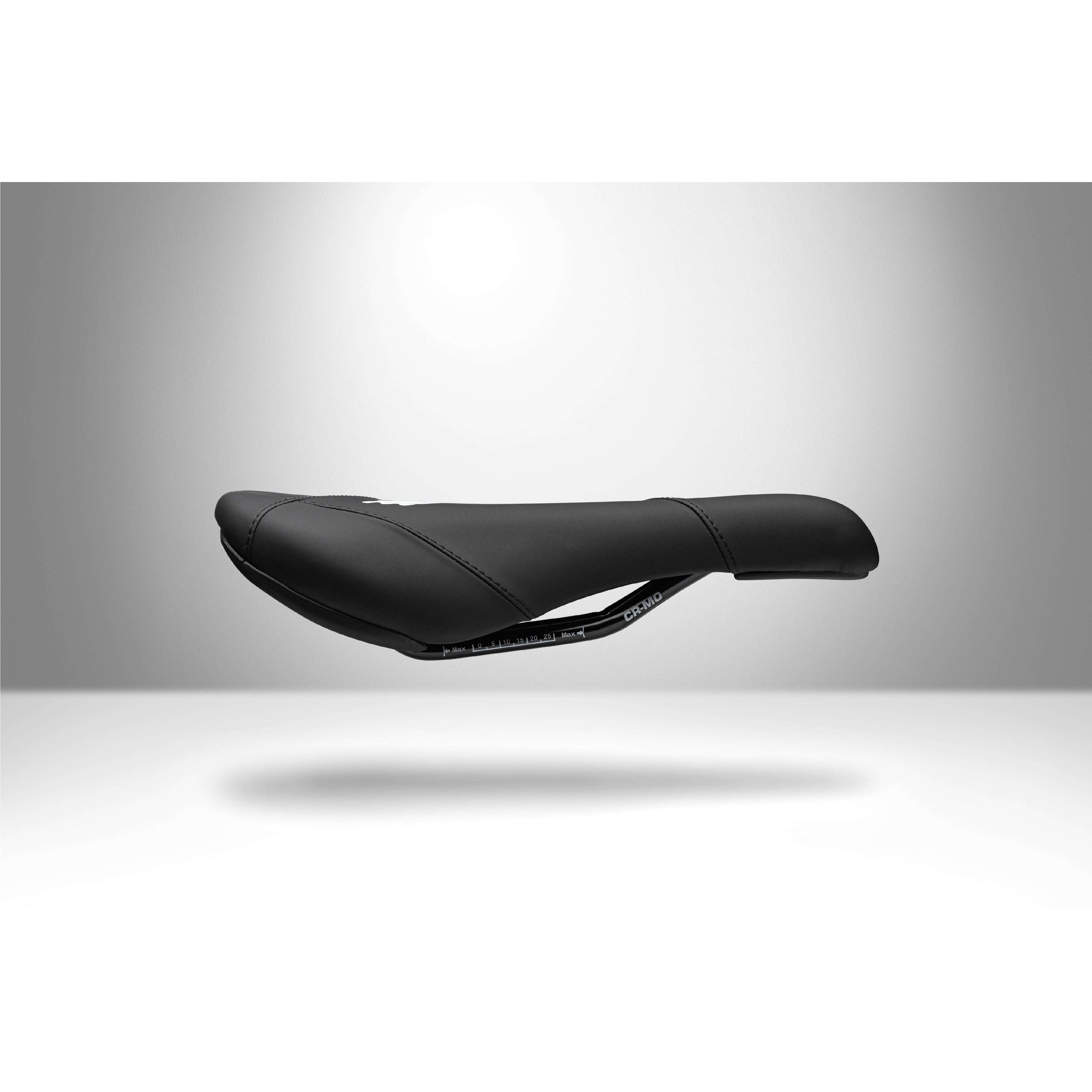 Title MTB JS1 mountain bike saddle chromoly rails side view seat