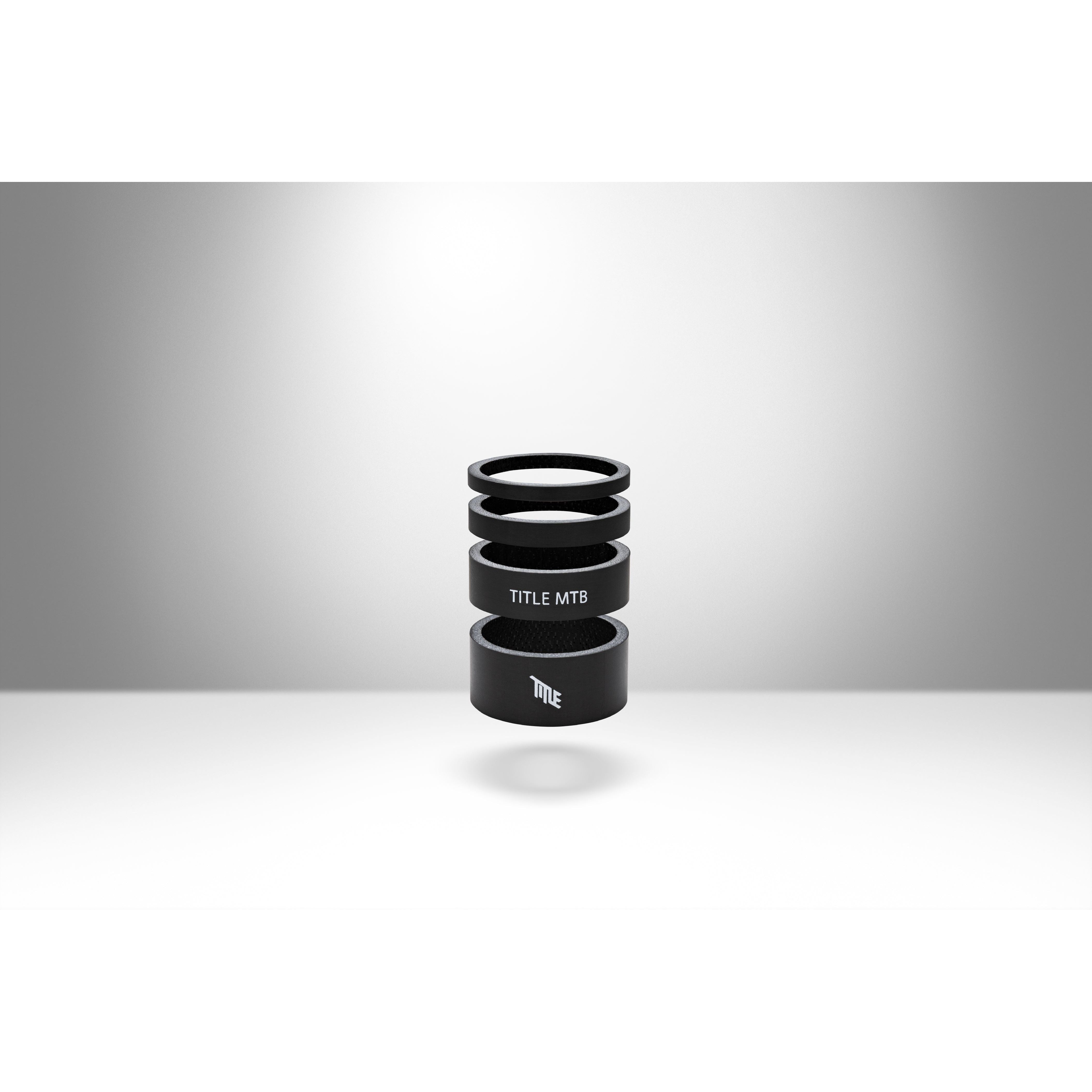 Title MTB Headset Spacer Kit Carbon