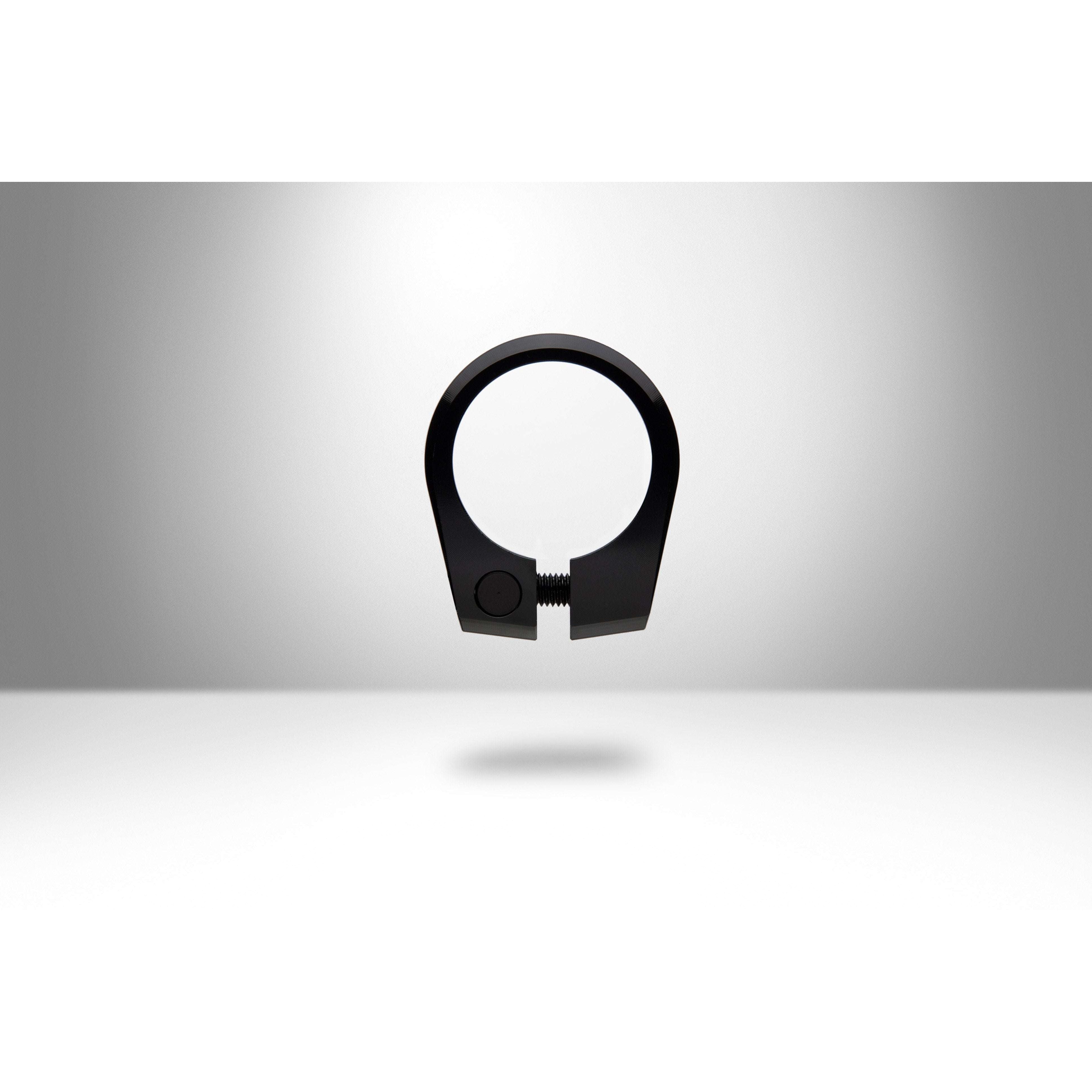 Seatpost Clamp - Title MTB Black mountain bike seatpost clamp