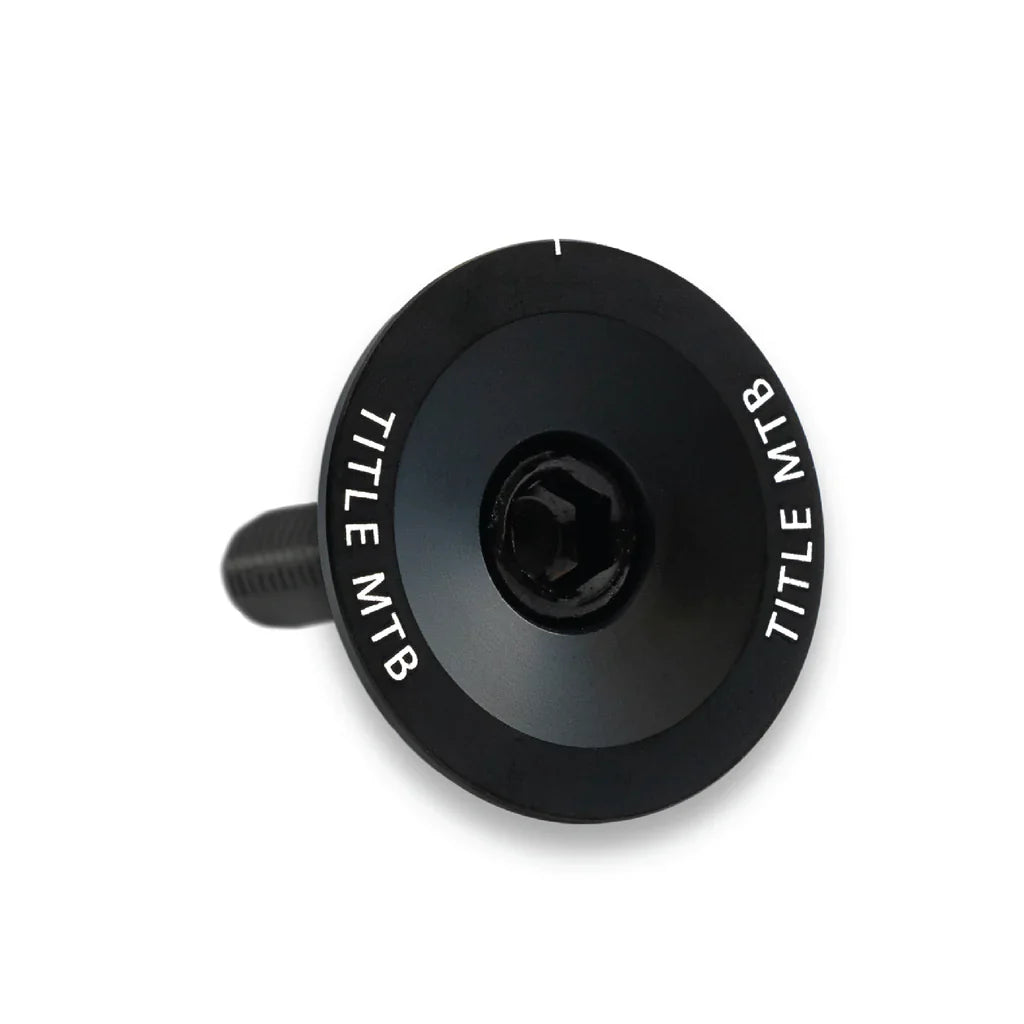 Title MTB Headset Top Cap And Bolt Set